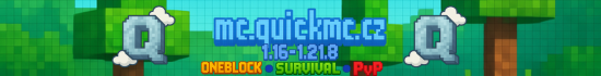 QuickMC.cz banner