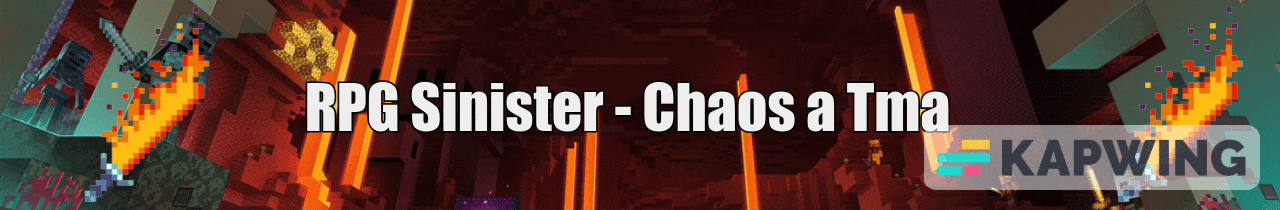 Sinister - Chaos a Tma banner