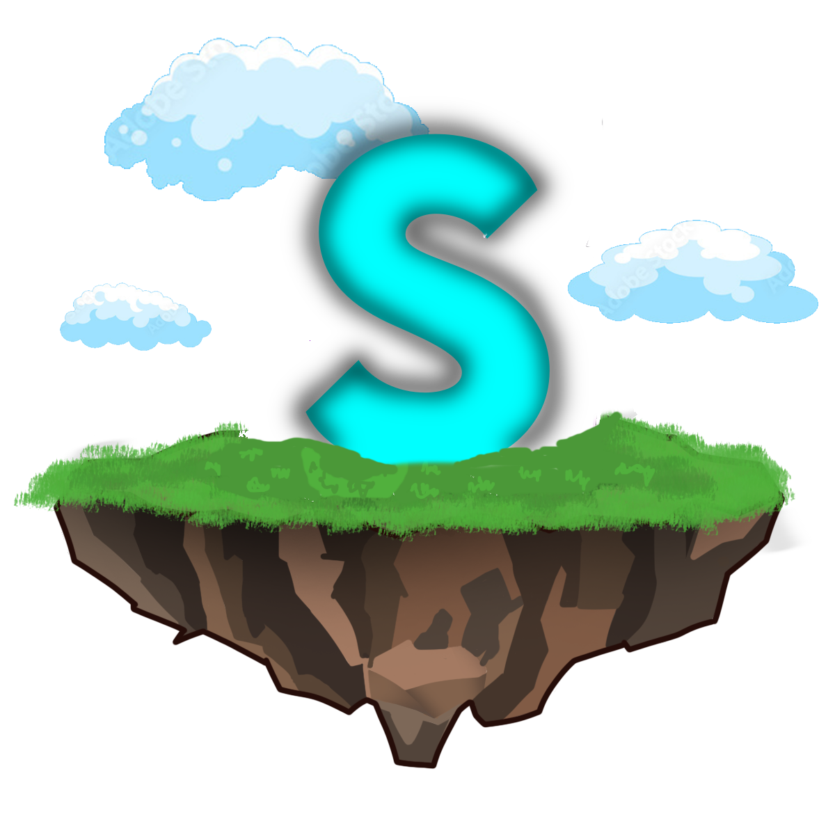 Cloudy banner
