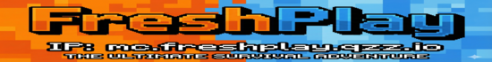 🔥 FreshPlay SMP [1.21+] | Unique Custom Plugins | No Claims! banner