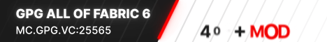 GPG - All of Fabric 6 - 400+ Mods banner