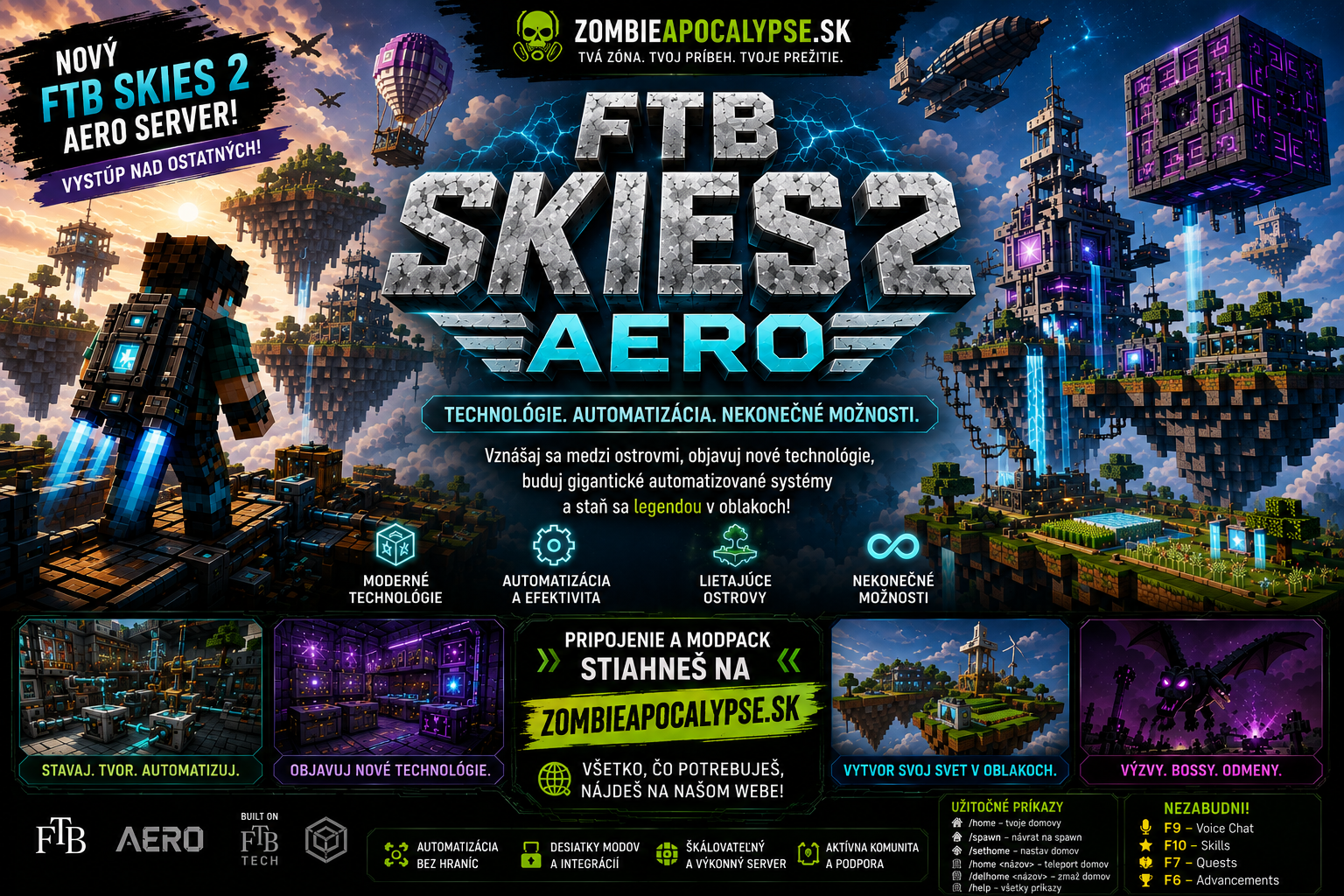 FTB Skies 2: Aero | zombieapocalypse.sk thumbnail