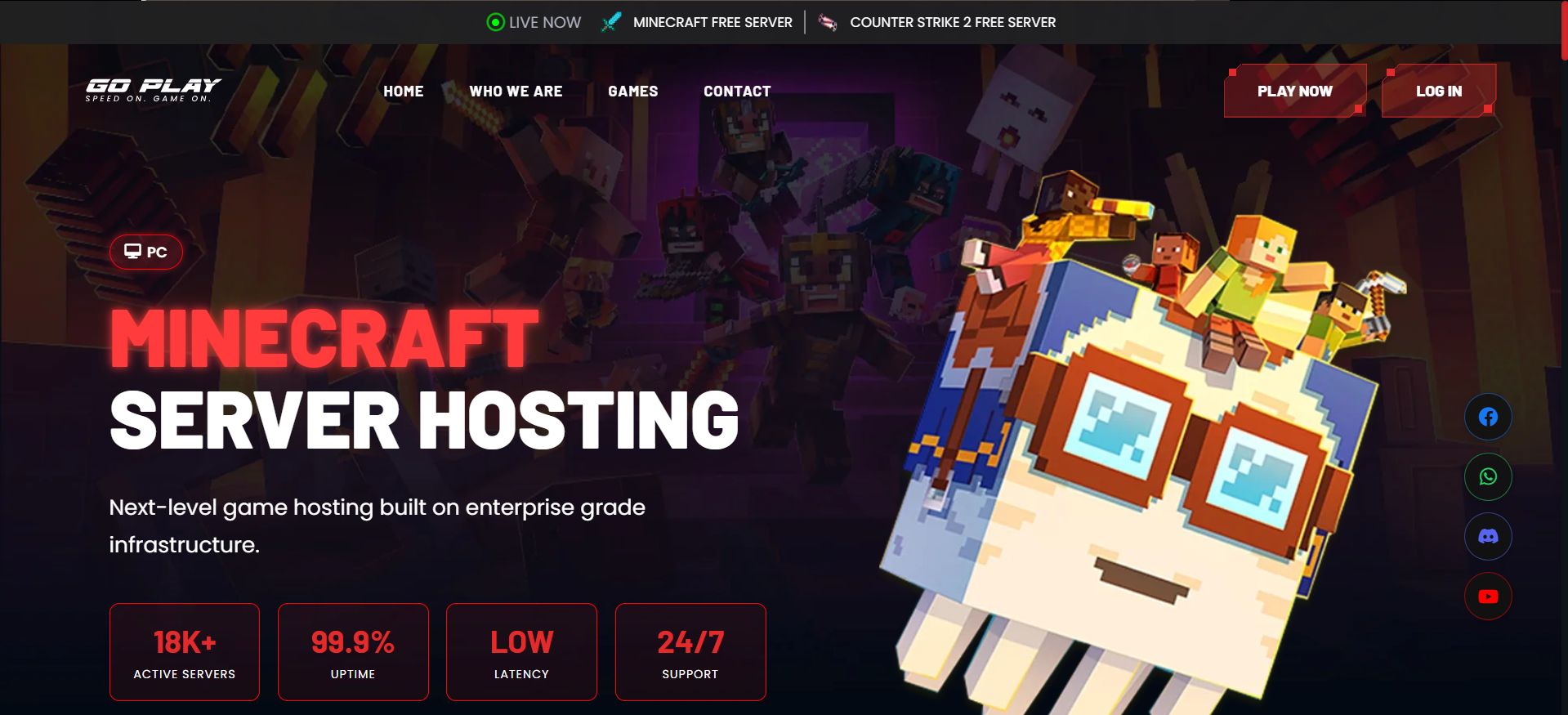 GoPlay PK - Pakistani Minecraft Servers IP thumbnail