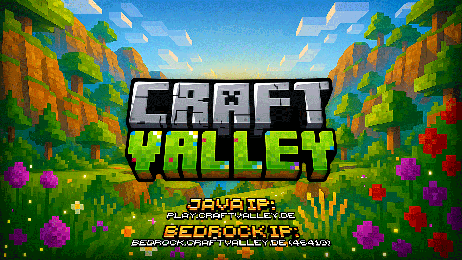 ⭐ CraftValley ⭐ Dein Survival Server für Java & Bedrock ❤️ thumbnail
