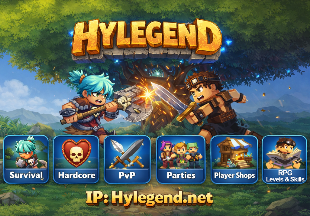 HyLegend (First Hytale / Minecraft Crossplay Server) thumbnail