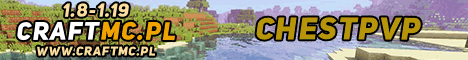 CraftMC.PL - Najlepszy serwer minecraft w Polsce! banner