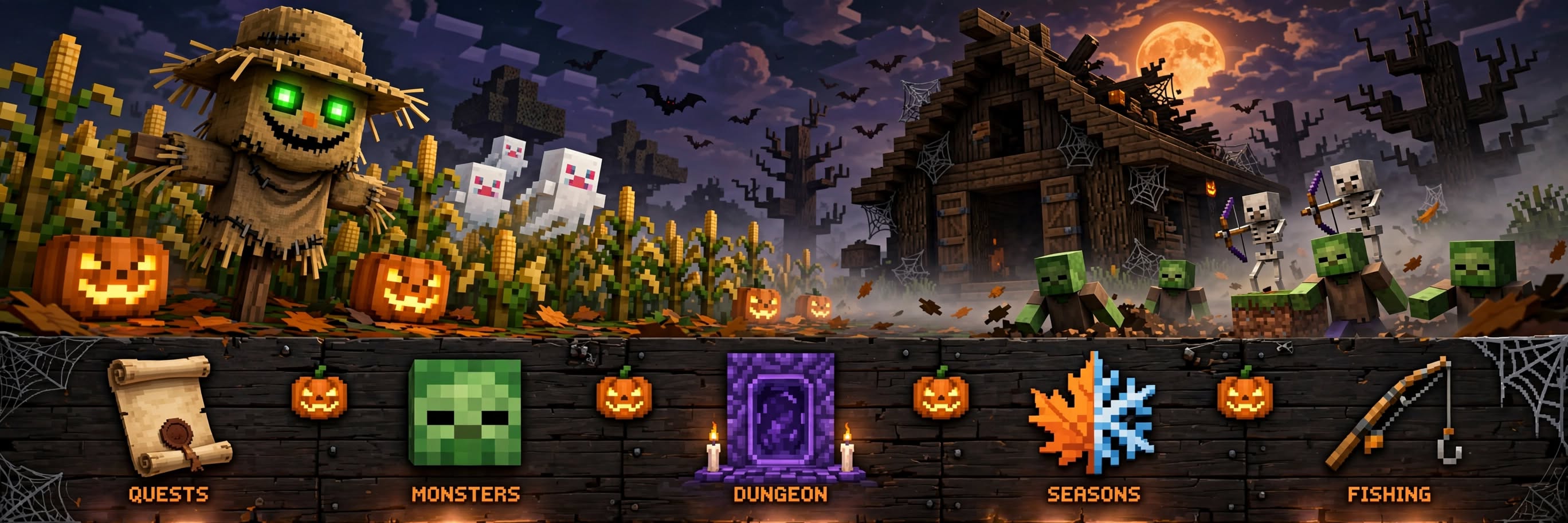CozCraft  - Halloween event do 1.11. 2026 banner