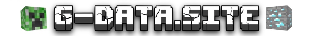 Minecraft.G-Data.site banner