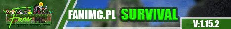 fanimc.pl [PL][SURVIVAL][DZIALKI][1.15.2][Polish Community Only] banner
