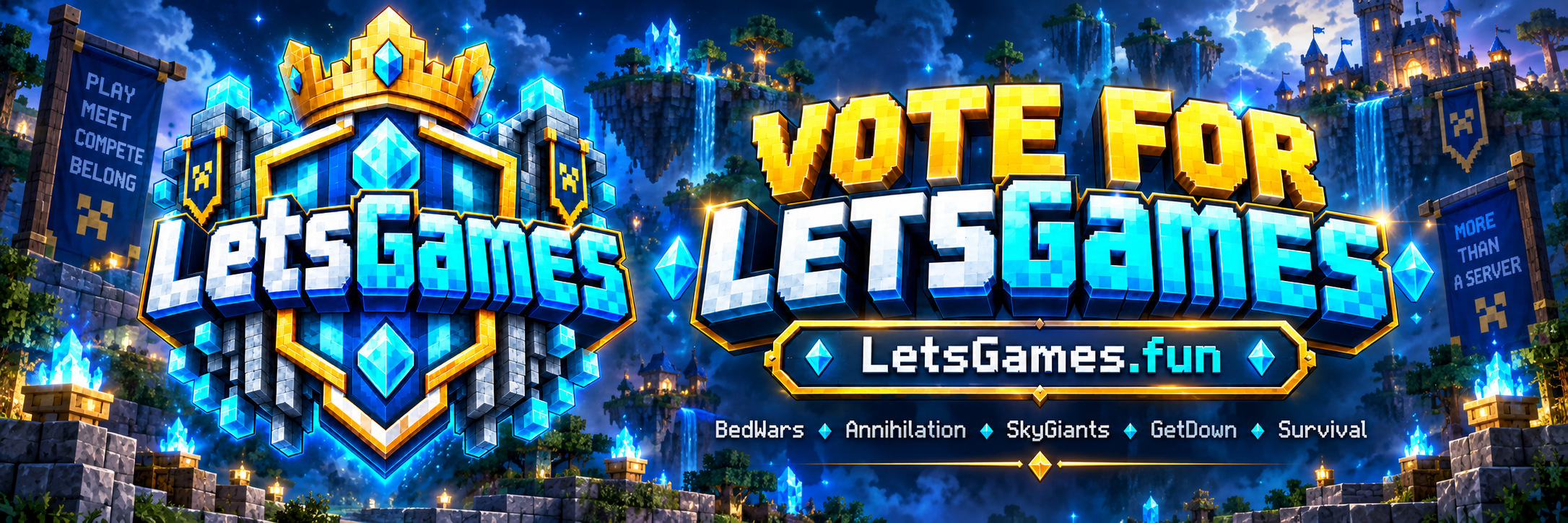 Let's Games Fun banner