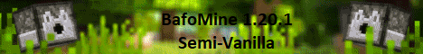 BafoMine 1.20.1 ║ Žádost or WhiteList - Discord banner
